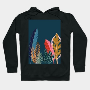 Giant colorful leaves Hoodie